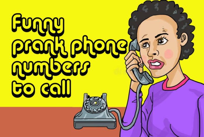 funny prank phone numbers to call