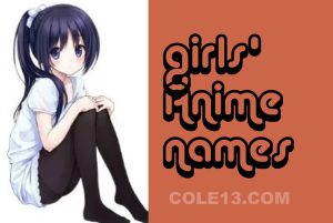 girls' anime names