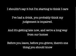 Hold Me Lyrics By Tom Odell